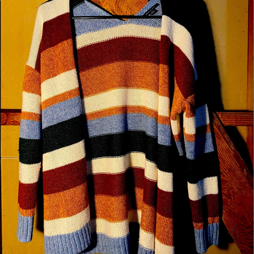Long sleeve colorful cardigan from American Eagle